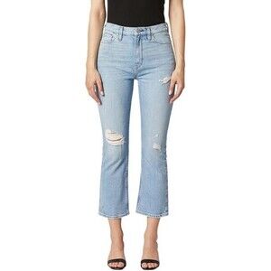 Hudson Holly Brightside High-Rise Crop Bootcut Capri/Cropped Jean Size 31 $300